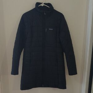 Patagonia Black Radalie Long Black Puffer Coat
